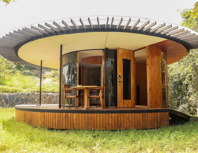 Cabaña Circular Zen