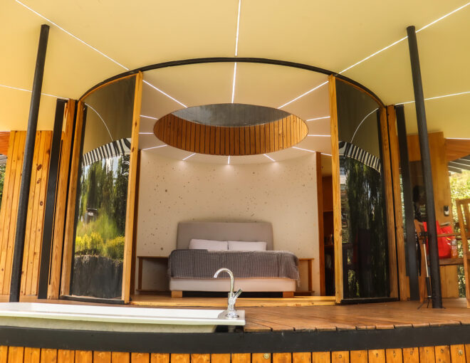Cabaña Circular Zen