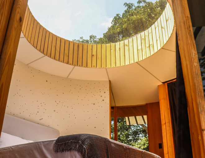 Cabaña Circular Zen