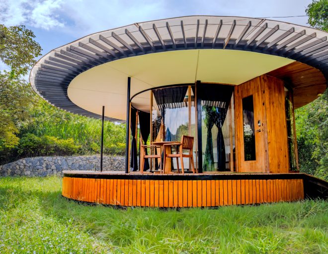 Cabaña Circular Zen