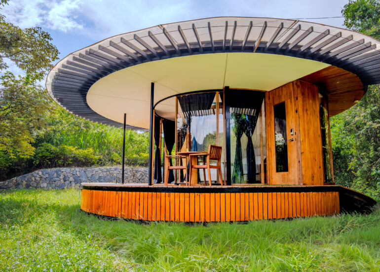 Cabaña Circular Zen