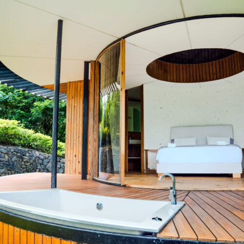 Cabaña Circular Zen