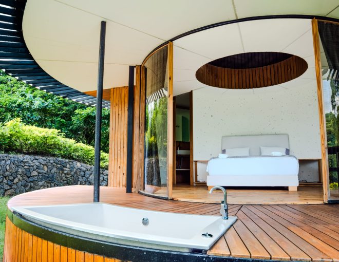 Cabaña Circular Zen