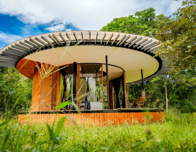 Cabaña Circular Zen